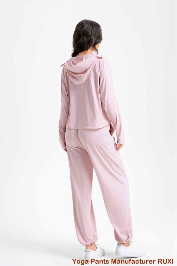 Pantalones de yoga elásticos de cintura alta y brillantes