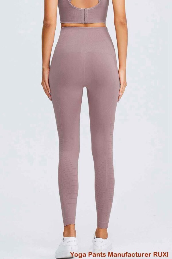 Pantalones de yoga gris claro estilo cómodo Ruxi py296
