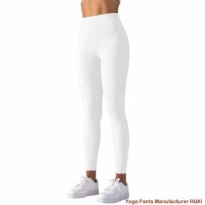 Pantalones de yoga con forro polar y bolsillos para mujer