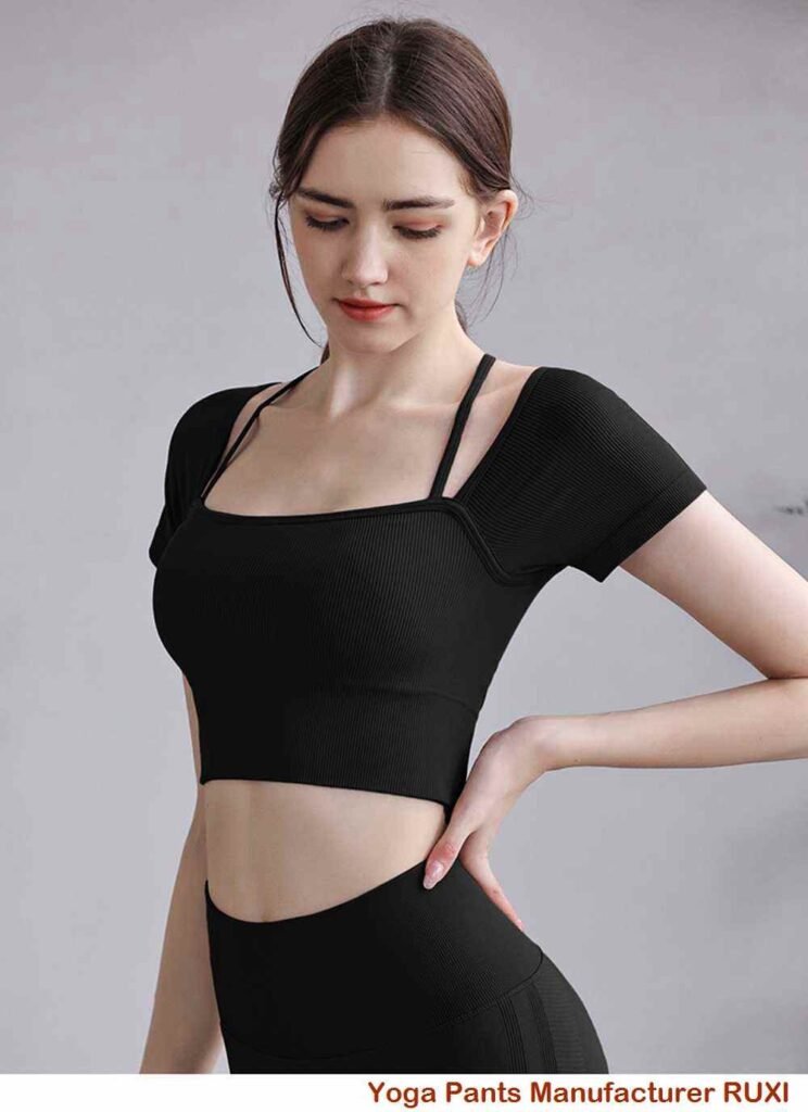 Tops de yoga para busto grande Ruxi py625