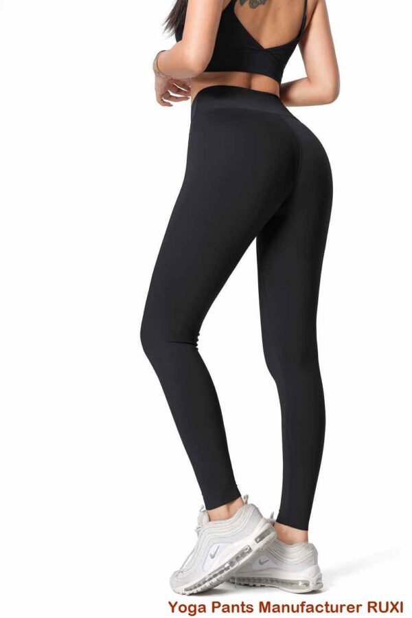 Leggings acampanados de color gris jaspeado Ruxi py476