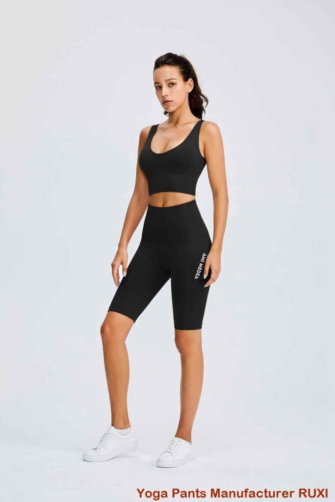 Los mejores pantalones cortos de yoga calientes Ruxi py721