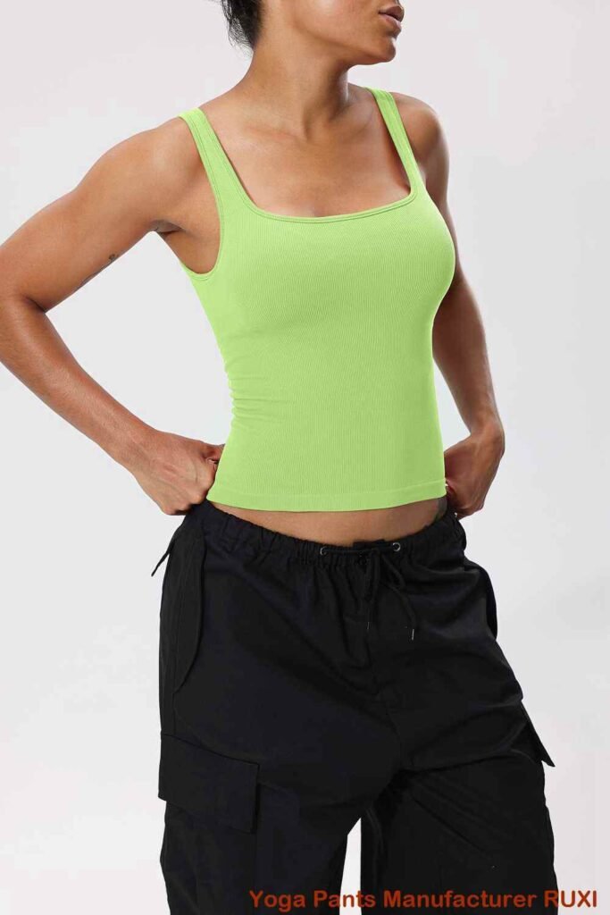 Top de yoga con tiras elegante y cómodo Ruxi py719