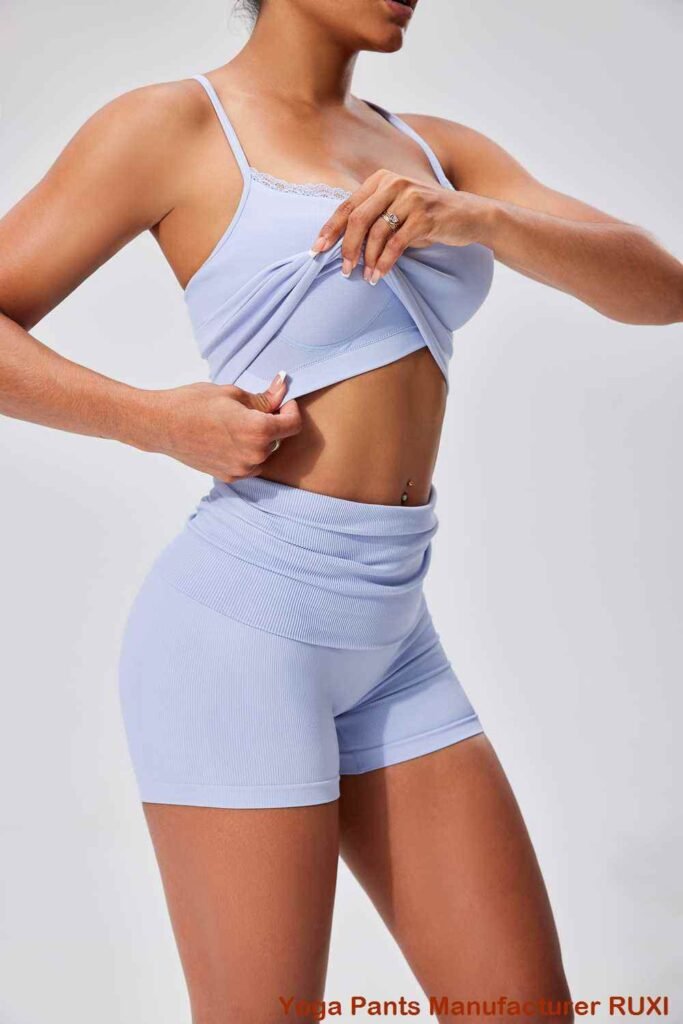 Pantalones cortos de tenis largos para mujer Ruxi py3048