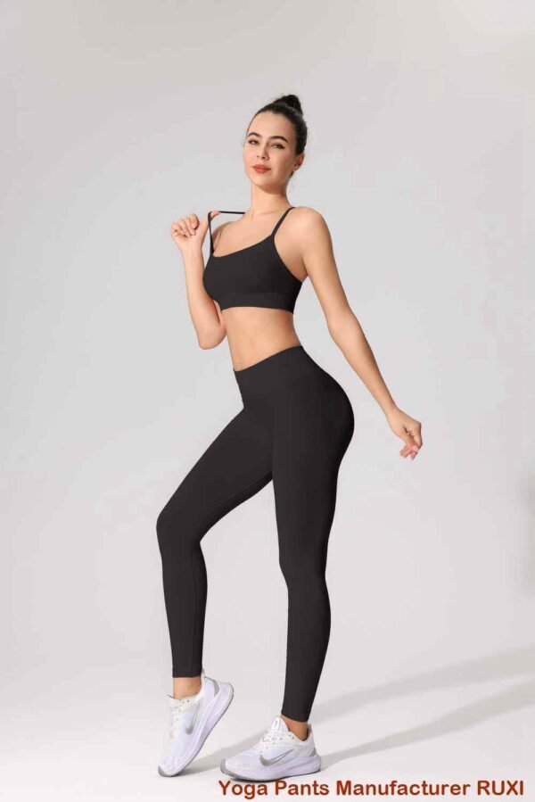 Pantalones de gimnasia acampanados para mujer Ruxi py957