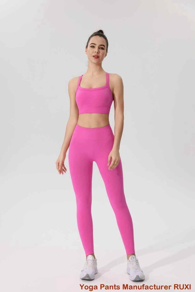 pantalones de yoga negros altos Ruxi py791