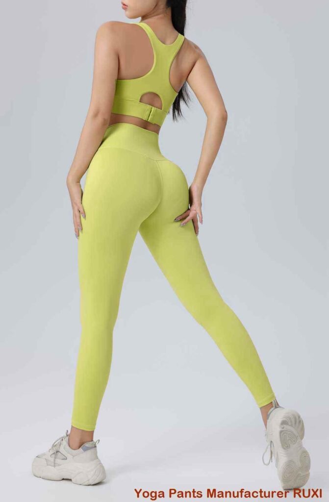 pantalones cortos de yoga morados Ruxi py3500