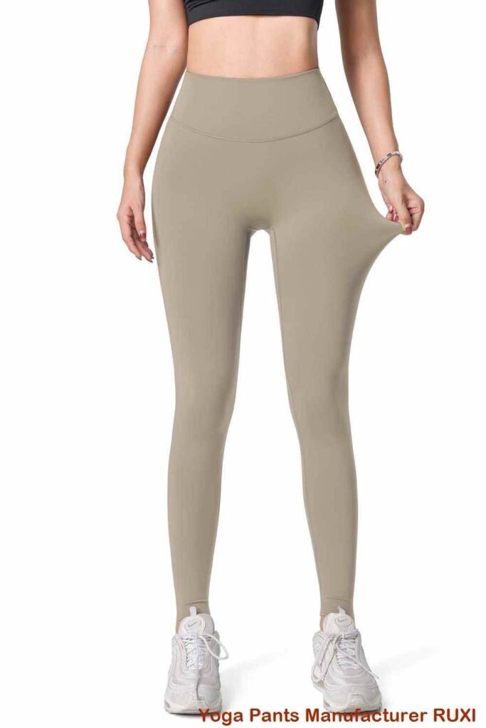 Top de yoga de manga corta para mujer Ruxi py606