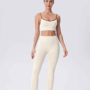 Pantalones cortos deportivos negros para mujer Ruxi py2046