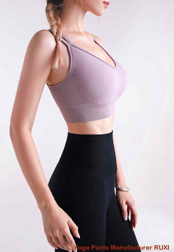 Chaleco de yoga blanco cómodo y transpirable Ruxi py3110