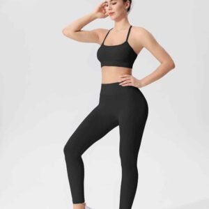 Ropa de yoga de lino transpirable y ecológica Ruxi py882