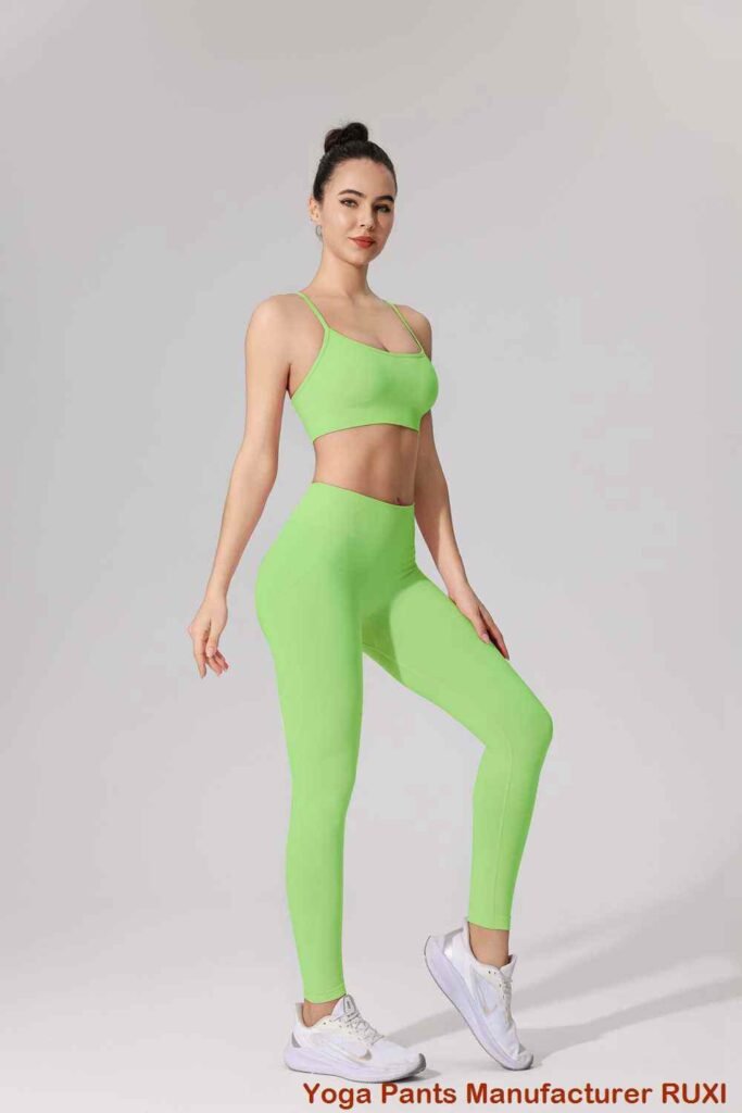Conjunto de yoga de una pieza elegante y cómodo Ruxi py735