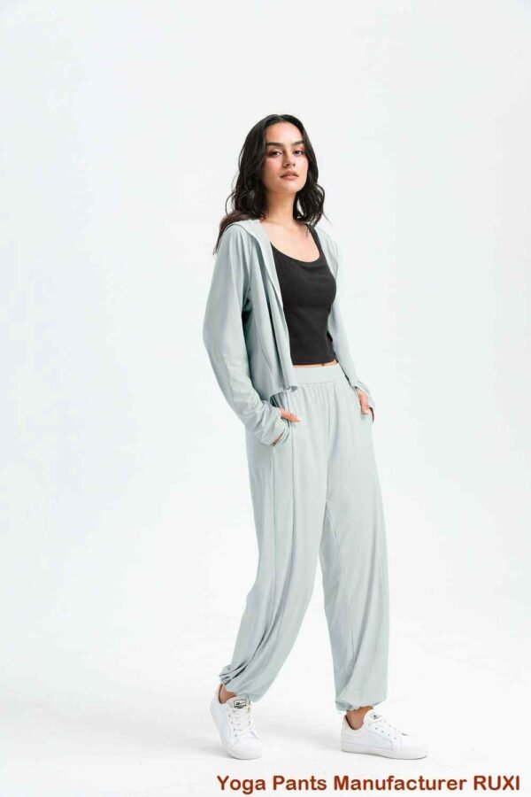 Pantalones de yoga con arcoíris de colores para mujer Ruxi