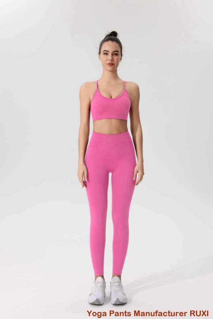 Pantalones de yoga de pierna ancha ComfortFit para mujer